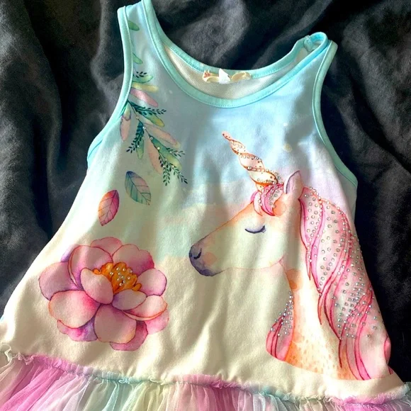 🦄 EUC Sleeveless dress with twirl factor 👗 - Picture 3 of 5